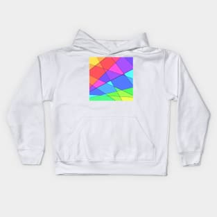 Rainbow pattern Kids Hoodie